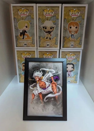 Cadre affiche one piece Monkey D Luffy Gear 5 10x15cm, merk: OnePiece, staat: Heel goed, € 5,00, € 5,95 inclusief Kopersbescherming Pro