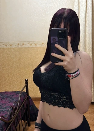 crop top nero, condizioni: Ottime, taglia: M / IT 42 / EU 38, €5.50, €6.48 include la Protezione acquisti