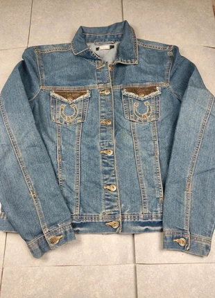 Veste denim jean horse cheval fait main homemade taille M, marke: Vintage Dressing, zustand: Sehr gut, größe: M / 38 / 10, 20,00 €, 21,70 € beinhaltet Vinted-Käuferschutz Pro