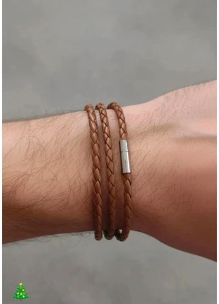 Bracelet homme cuir couleur camel taille unique, marque: pas de marque, état: Neuf sans étiquette, 4,00 €, 4,90 € Protection acheteurs incluse