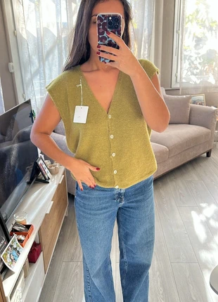 Gilet sans manches pistache neuf avec étiquette, marke: Pistache, zustand: Neu, mit Etikett, größe: Einheitsgröße, 19,99 €, 21,69 € beinhaltet Vinted-Käuferschutz Pro