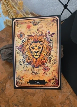 Carte Zodiaque – Lion / Leo – Illustration Mystique Vintage, marca: Carte Zodiaque – Lion / Leo – Illustration Mystiqu, estado: Muy bueno, 2,50 €, 3,33 € Protección al comprador incluida