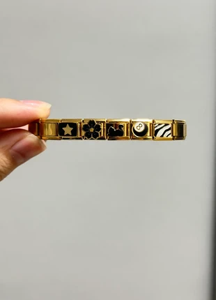 Gold Italian charm bracelet cat lover black star y2k vintage dressing gift, marque: Vintage Dressing, état: Très bon état, 20,99 €, 22,74 € Protection acheteurs incluse