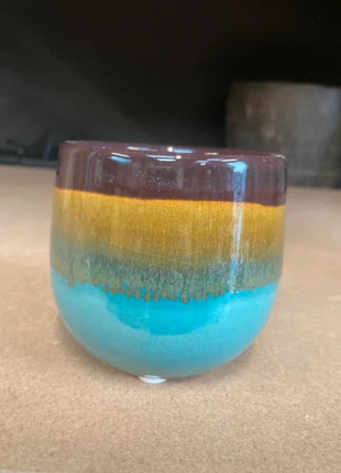 Pot céramique style vintage pour succulent ou cactus, marque: vegetalika, état: Neuf sans étiquette, 4,74 €, 5,68 € Protection acheteurs (Pro) incluse