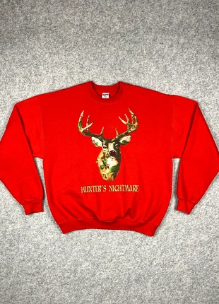 Sweat Chasse Cerf Hunter Dear Print Vintage 2000's y2k Taille L, marque: Vintage Dressing, état: Très bon état, taille: L, 25,00 €, 26,95 € Protection acheteurs incluse