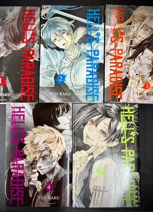 Hell’s Paradise – Tomes 1 à 5, staat: Heel goed, € 25,00, € 26,95 inclusief Kopersbescherming Pro