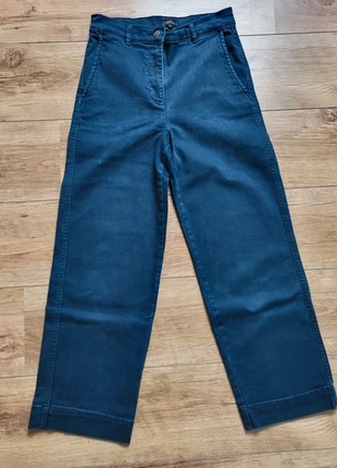 Jean Pantalon Large / Coupe Droite Caroll – Toile Denim brute – Taille Haute – T.36, marke: Caroll, zustand: Sehr gut, größe: S / 36 / 8, 14,69 €, 16,12 € inklusive Vinted-Käuferschutz