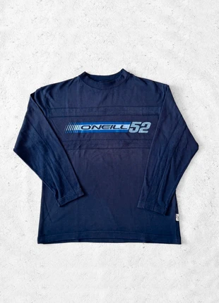 Vintage O'Neill Sweatshirt Marine Blue & Blue Size Medium, merk: O'Neill, staat: Goed, maat: M, € 18,95, € 20,60 inclusief Kopersbescherming Pro