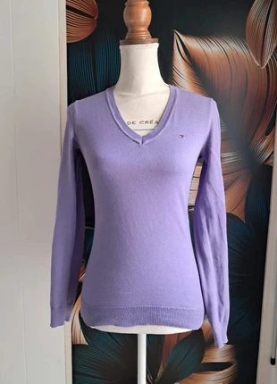 Pull Tommy Hilfiger lilas – Taille XS💜, marca: Tommy Hilfiger, estado: Muy bueno, tamaño: XS / 34 / 6, 34,90 €, 37,35 € Protección al comprador Pro incluida