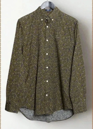 Chemise GANT à motifs floraux – Taille S (coupe regular), merk: GANT, staat: Heel goed, maat: S, € 40,00, € 42,70 inclusief Kopersbescherming