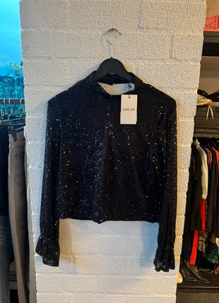 Luc-ce glitter top nye new with tags size M, merk: Luc-Ce, staat: Nieuw met prijskaartje, maat: M / 38 / 10, € 10,00, € 11,20 inclusief Kopersbescherming Pro