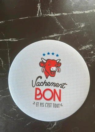 Objet publicitaire La Vache qui rit - Dessous de plat neuf - Année 2016, marca: La Vache qui rit, estado: Novo com etiquetas, €34.00, €36.40 inclui Proteção do Comprador