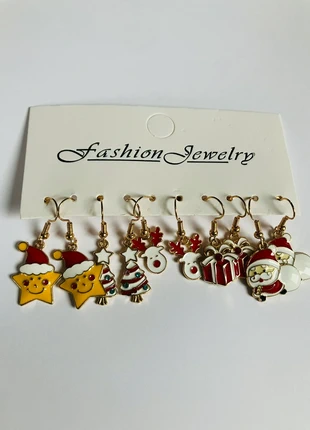 Boucles d’oreilles de Noël, marque: Fashion Jewelry, état: Neuf sans étiquette, 4,50 €, 5,43 € Protection acheteurs incluse