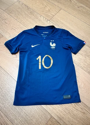 Maillot foot Enfant officiel équipe de France 2022, marca: Nike, estado: Muito bom, tamanho: S, €7.00, €8.05 inclui Proteção do Comprador