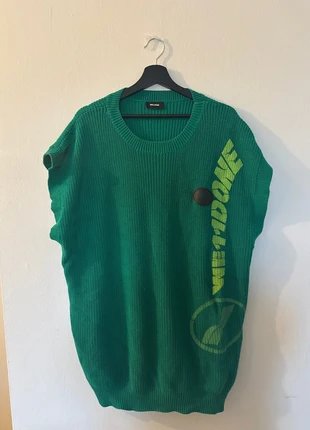 Welldone green sweatervest, merk: Welldone, staat: Heel goed, maat: XXL, € 5,00, € 5,95 inclusief Kopersbescherming