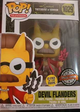 Funko POP 1029 Devil Flanders, brand: Funko Pop, condition: New without tags, size: One size, €15.00, €16.45 includes Buyer Protection