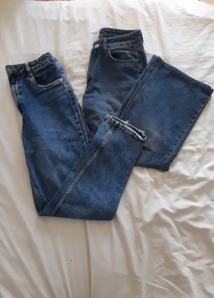 Lot de 2 jeans, brand: sans marque, condition: Good, size: XS / 34 / 6, €5.00, €5.95 includes Buyer Protection