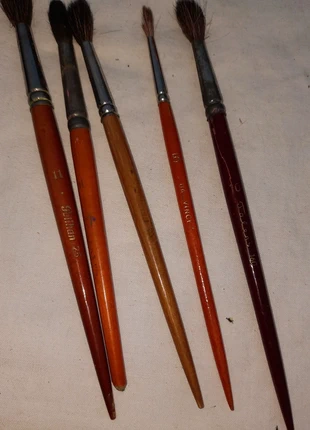 5 pinceaux aquarelle Pélican Talens., marque: Van Gogh, état: Très bon état, 4,00 €, 4,90 € Protection acheteurs incluse