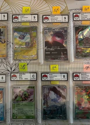 Lot cartes gradé, marque: Pokémon, état: Neuf sans étiquette, 150,00 €, 158,20 € Protection acheteurs incluse