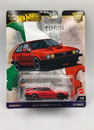 Hot Wheels Premium Alfa Romeo GTV6, brand: Hot Wheels, condizioni: Nuovo con cartellino, taglia: 3 anni / 98 cm, €9.00, €10.15 include la Protezione acquisti Pro