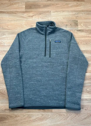 veste polaire patagonia Men's Better Sweater  1/4 Zip Fleece jacket gris / taille S, marca: Patagonia, estado: Muito bom, tamanho: S, €59.00, €62.65 inclui Proteção do Comprador