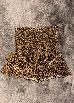 Zara Leopard Print Rara Skort, brand: Zara, condition: Good, size: XS / UK 4-6, £2.00, £2.80 includes Buyer Protection