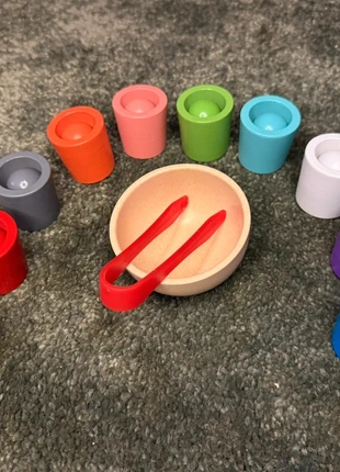 Montessori Colour Sorting Toy, marca: Montessori, estado: Novo sem etiquetas, tamanho: 3 anos / 98 cm, €16.00, €17.50 inclui Proteção do Comprador