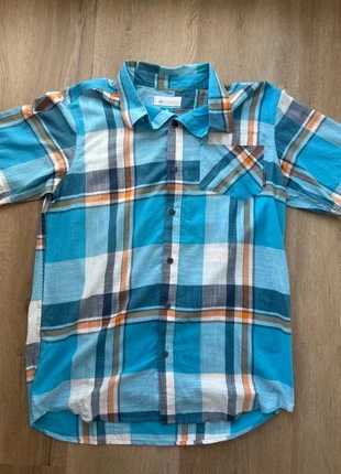 Chemise à carreaux manches courtes Columbia bleu taille L, brand: Columbia, condizioni: Ottime, taglia: L, €5.00, €5.95 include la Protezione acquisti