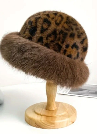BNWT Towie Style Fake Fur Ladies Winter Hat Soft Plush Feel - Leopard Brown/Black, brand: Luna Paradiso, condition: New with tags, size: One size, £7.49, £8.56 includes Buyer Protection