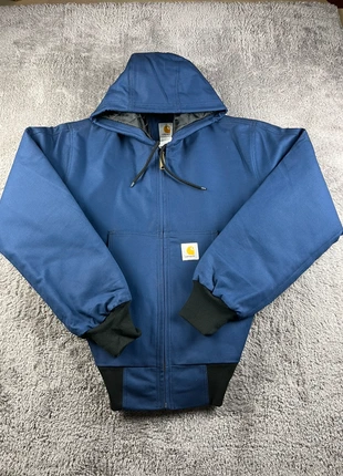Veste Carhartt Bleu Foncée Matelassée Homme Capuche Streetwear - Taille L - VBFCL, merk: Carhartt, staat: Nieuw zonder prijskaartje, maat: L, € 49,00, € 52,15 inclusief Kopersbescherming Pro