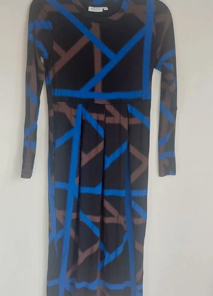 Masai long sleeve geometric print dress size S (UK 10/38), brand: Masai, condition: Very good, size: M / 38 / 10, €9.99, €11.19 includes Buyer Protection