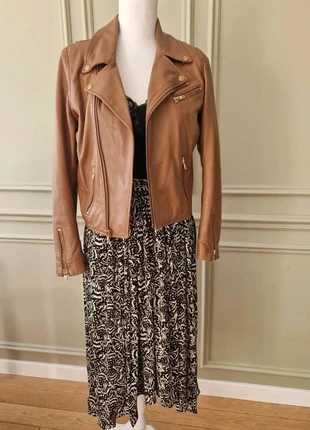 Jupe longue ba&sh à imprimé graphique noir et écru taille 34, brand: Ba&sh, condizioni: Ottime, taglia: XS / IT 38 / EU 34, €49.00, €52.15 include la Protezione acquisti