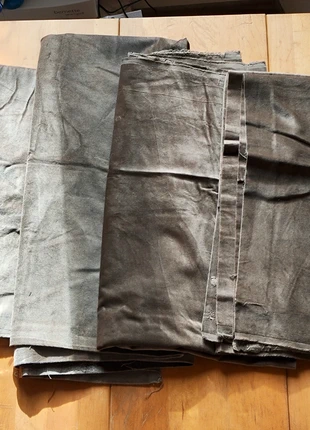 Lot 4 Coupons Tissu Velours Ras Vintage taupe, brand: Velour, condition: Very good, €45.00, €47.95 includes Buyer Protection