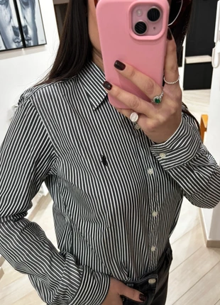 Camicia Ralph Lauren nera, marque: Ralph Lauren, état: Très bon état, taille: XS / 34 / 6, 36,00 €, 38,50 € Protection acheteurs incluse