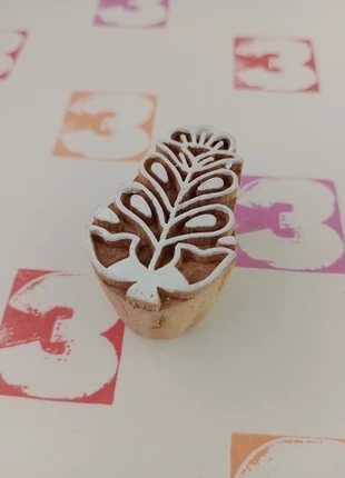 Indian Hand-Carved Wooden Printing Block Stamp – Fabric, Paper & Craft Printing, brand: Indian Wooden Block, condition: New without tags, £5.00, £5.95 includes Buyer Protection Pro