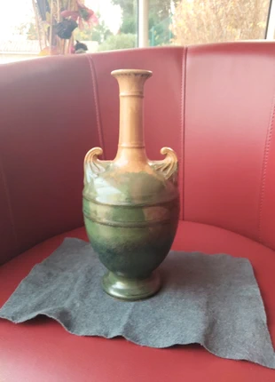 Vase Art Nouveau – Vers 1900/1920 – Travail français probable – Céramique émaillée – 26 cm, marque: Collection, état: Très bon état, 19,50 €, 21,18 € Protection acheteurs (Pro) incluse