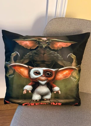 Housse de coussin Gremlins, brand: Gremlins, condition: Very good, size: 45 x 45 cm, €8.00, €9.10 includes Buyer Protection Pro