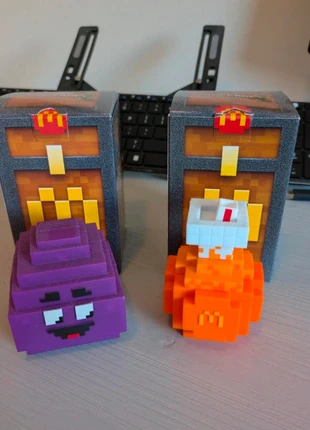 McDonalds Minecraft figures, merk: Minecraft, staat: Nieuw, € 5,00, € 5,95 inclusief Kopersbescherming