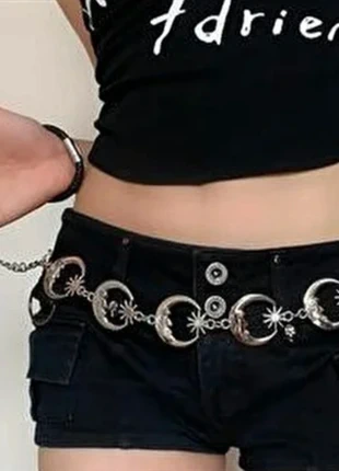 Sun moon witch gothic belt, merk: Fashion, staat: Nieuw zonder prijskaartje, maat: Aanpasbaar, € 13,99, € 15,39 inclusief Kopersbescherming