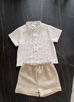 Tee-shirts et shorts, marque: P'tit Môme, état: Neuf sans étiquette, taille: 6-9 mois / 68 cm, 2,00 €, 2,80 € Protection acheteurs incluse