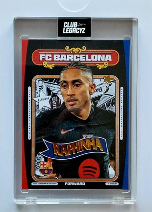 Carte Club Legacyz Raphinha – Retro Collection Édition Limitée 087/100, marque: club legacyz, état: Neuf sans étiquette, 12,99 €, 14,34 € Protection acheteurs incluse