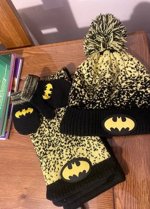Bat man hat and gloves toddler set, brand: Batman, condition: Very good, £3.00, £3.54 includes Buyer Protection