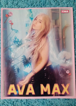 Ava Max poster from Tina magazine, marque: Ava Max, état: Neuf sans étiquette, 1,00 €, 1,75 € Protection acheteurs incluse