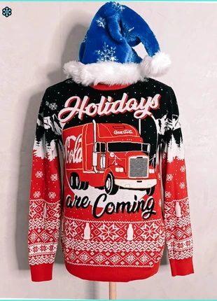 Pull de noel Coca Cola Holidays are coming - Fair island Christmas truck - taille M homme, marque: Coca-Cola, état: Très bon état, taille: M, 25,00 €, 26,95 € Protection acheteurs (Pro) incluse