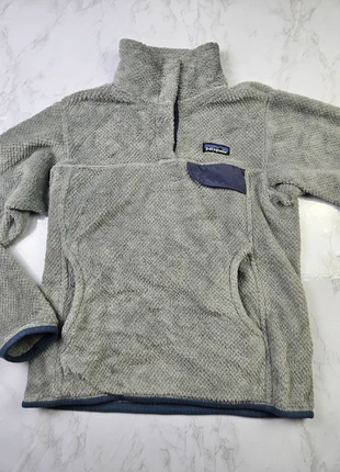 fleece pullover Polaire patagonia gris à col boutonné taille s, marque: Patagonia, état: Très bon état, taille: S / 36 / 8, 55,00 €, 58,45 € Protection acheteurs incluse