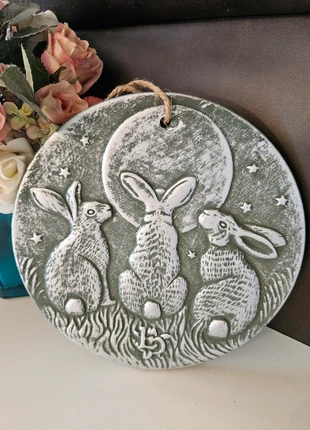 Moon Shadows Silver Terracotta Plaque, brand: daisydevotion, condition: New with tags, £6.99, £8.04 includes Buyer Protection