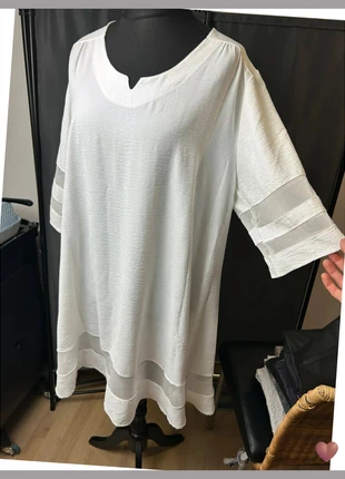robe femme blanche neuf taille 50 taille 52 tunique femme lot femme, brand: Boutique Parisienne, condizioni: Nuovo con cartellino, taglia: 6XL / IT 56 / EU 52, €17.50, €19.08 include la Protezione acquisti Pro