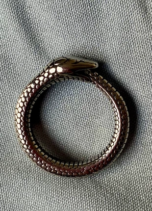 Anello Uroboro unisex, staat: Nieuw zonder prijskaartje, maat: 59.7 mm / 19 mm Ø, € 15,00, € 16,45 inclusief Kopersbescherming