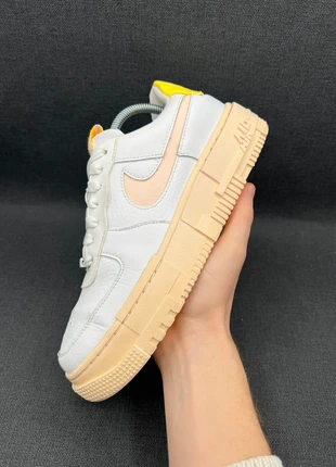 Nike Air Force 1 Pixel cuir blanc rose jaune 39 (is582), brand: Nike, condition: Good, size: 39, €45.00, €47.95 includes Buyer Protection Pro
