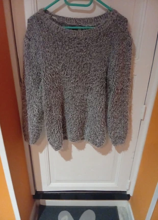 Pull gris/blanc taille 38 idéal pour cet hiver, estado: Muito bom, tamanho: M / 38 / 10, €3.00, €3.85 inclui Proteção do Comprador